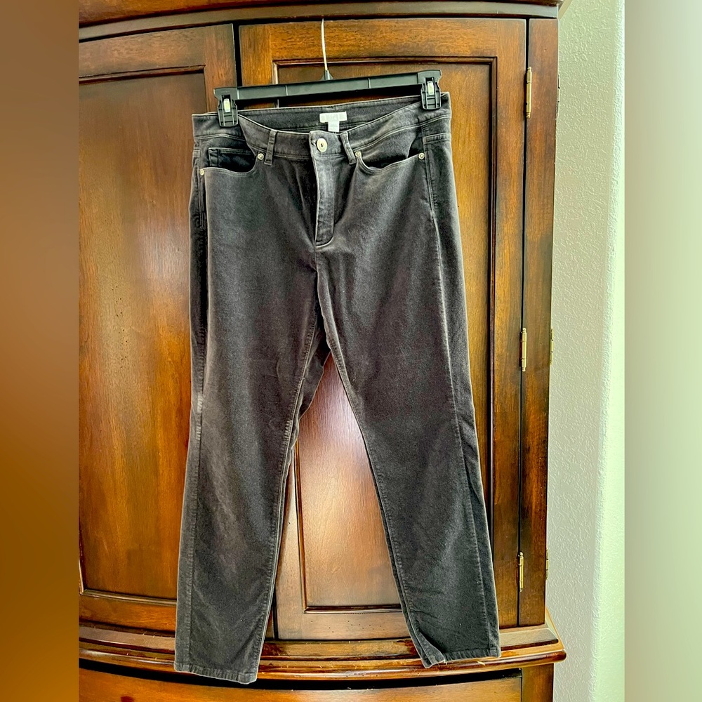J. Jill Velvet Slacks